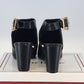 Pierre Dumas Holly 1 Peep Toe Ankle Boots Black Women Size 8