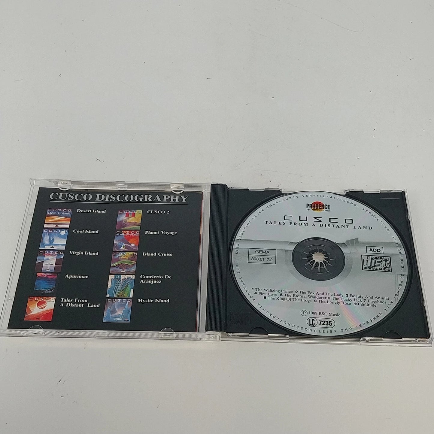 Cusco Tales From A Distant Land CD 1989 Prudence New Age Instrumental Ambient