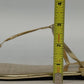 Newport News Sandals Gold T Strap Flat Easy Style Women's 7.5 All Man Made China