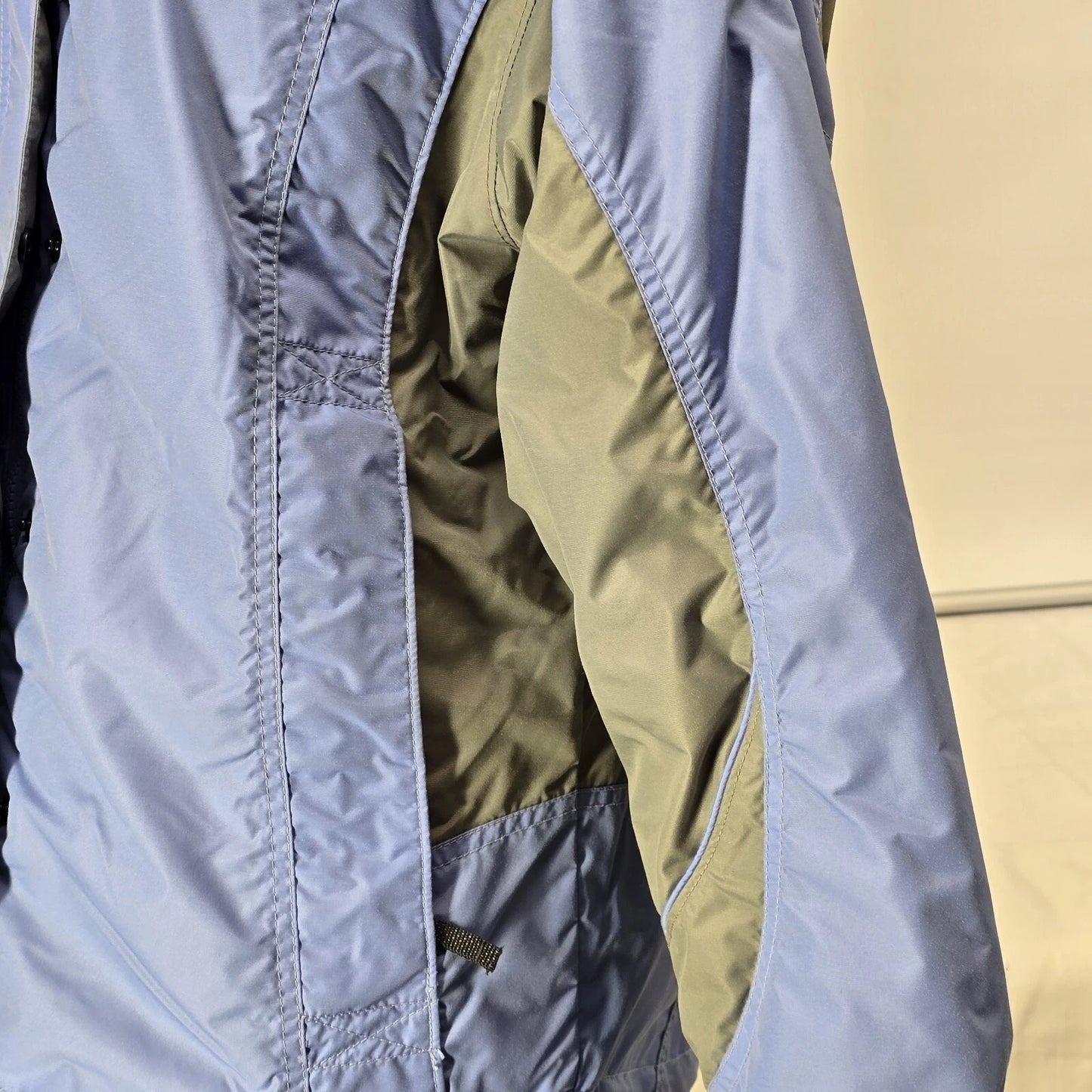 Columbia Interchange 3-in-1 Women’s Jacket Blue Size M Winter Coat Zip Liner