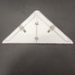 8 Legend DOT Placard Sign Aluminum Self Contained Split Panel for Roll-up Doors