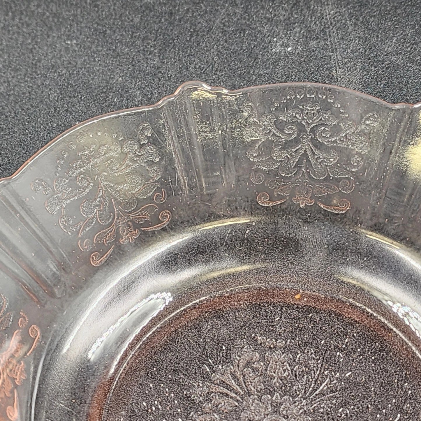 4 Pink Depression Glass Cereal Bowls MacBeth Evans American Sweetheart 5.75" D