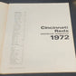 Cincinnati Reds 1972 Yearbook Johnny Bench Pete Rose Joe Morgan MLB Magazine Vtg