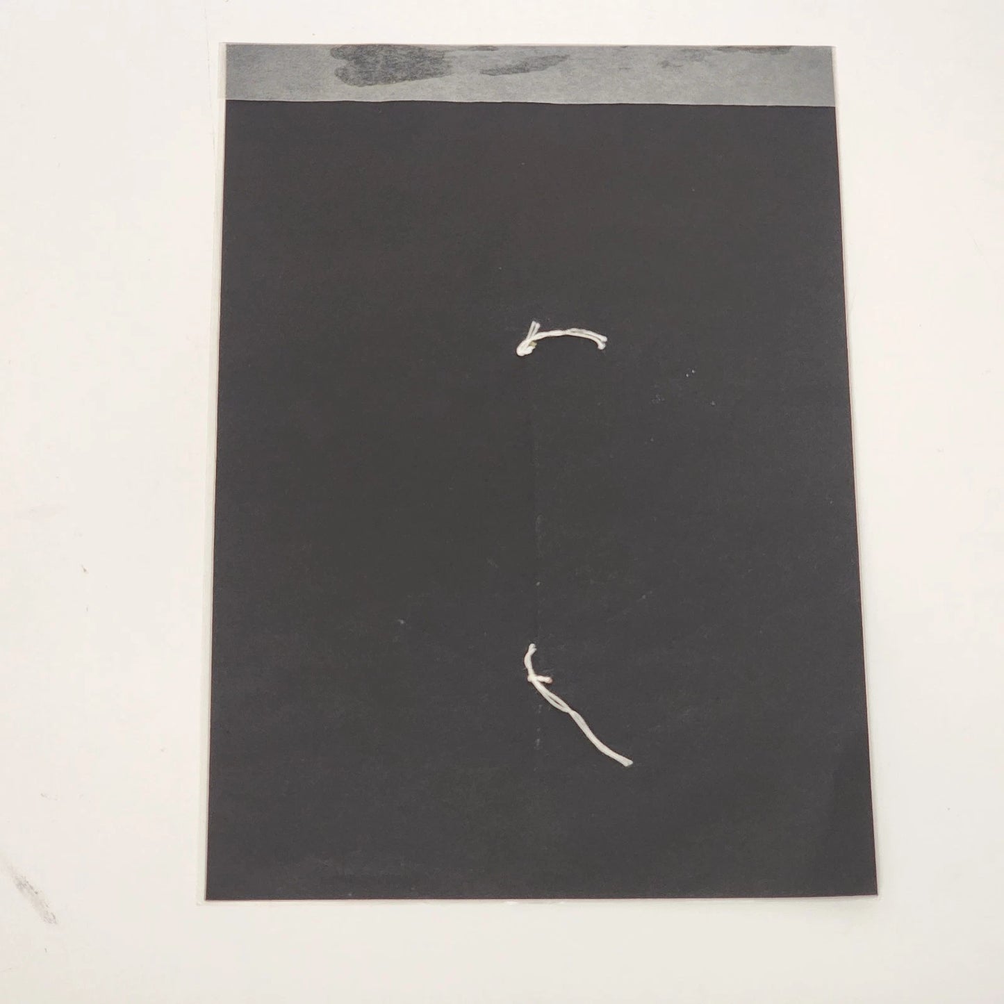 Sacred Heart of Jesus Peepal Leaf Painting Hand Painted Skeleton 6.5" Unframed