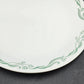 3 Corelle Emily Dinner Plates 10.25" Green Swirl Pattern Corning Ware USA