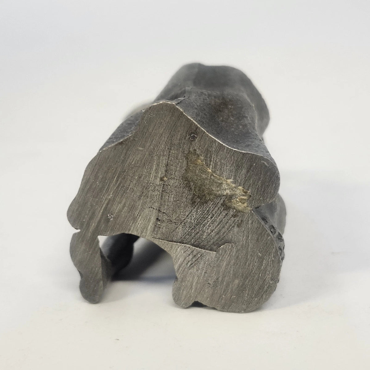 Hudson Baston 1972 Colonial Blacksmith Pewter Figurine Anvil Hammer 3" Vintage