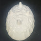 Indiana Glass Harvest Grape Milk Glass Footed Fruit Serving Bowl 12" Vintage