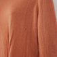 Talbots Petites Women's MP Orange 100% Cashmere Crewneck Sweater Pullover Ribbed