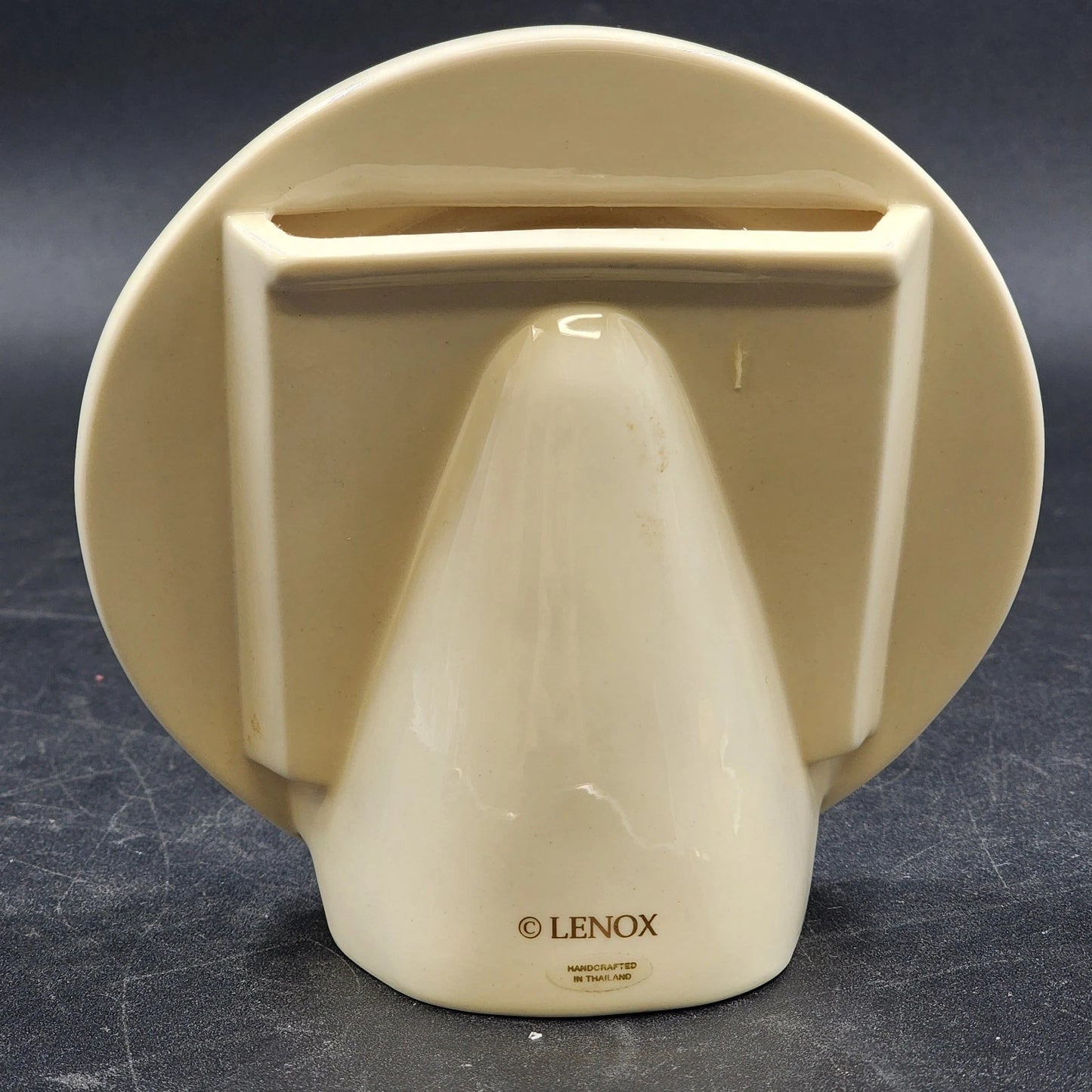 Lenox Picture Frame The Cream and Gold Memorable Porcelain 5"x5" Fine China