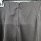 Chelsea Theodore Black Pencil Skirt Women's 10 Faux Leather Panel Zip China