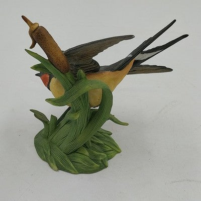 Garden Bird Barn Swallow Figurine by Lenox Fine Porcelain 1993 with Certificate