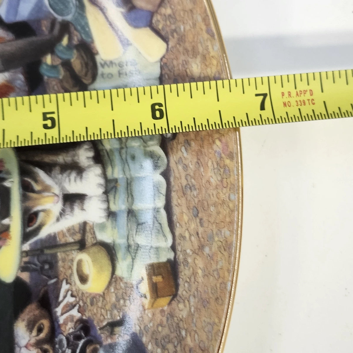 Franklin Mint Kitty Car Troubles Bryan Moon Porcelain Plate Limited Edition COA