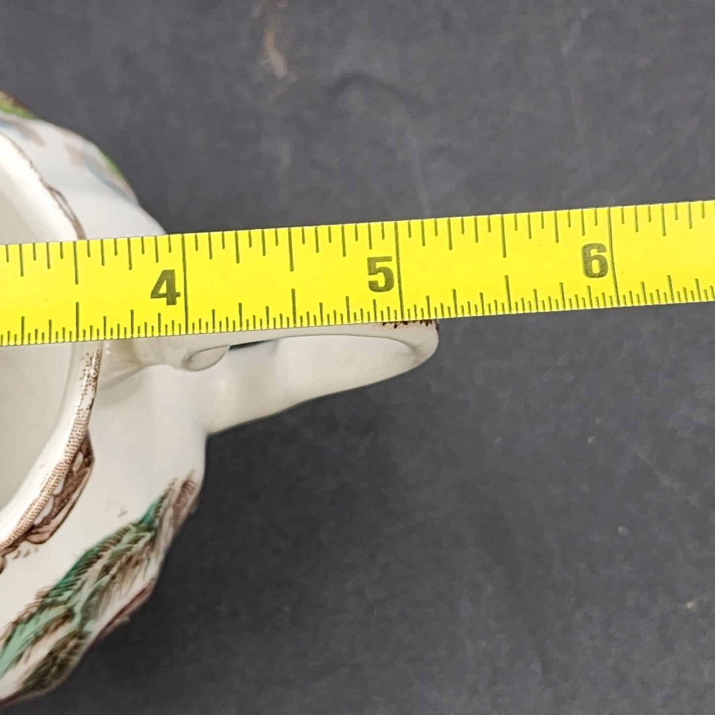 Johnson Bros Heritage Hall Creamer 10 oz Spanish Hacienda Ironstone England Vtg