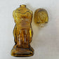 Vintage 1974 Cigar Store Indian Glass Liquor Decanter Bottle Tobacco Statue JSNY