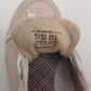 Keds Canvas Sneakers Women Size 8.5 Tan Plum Lace Up Ticking Stripe Casual Shoes