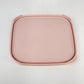 Tupperware Modular Mates 1620-1 Clear Storage Canister Pink Lid 1623-2 Vintage