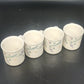 Pfaltzgraff April Floral Coffee Tea Mugs Cups Set of 4 Stoneware 3.25" USA