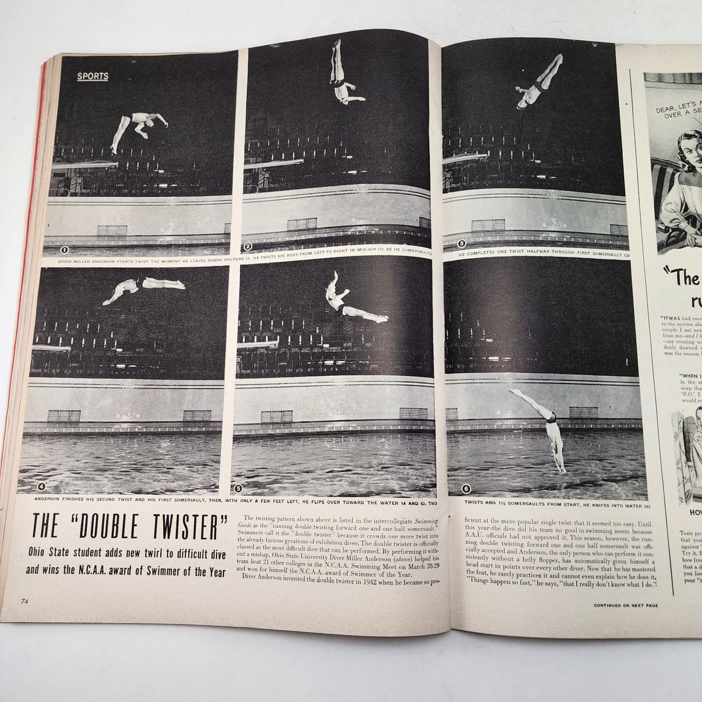 Life Magazine April 14 1947 Winston Churchill wrote on Americas New World Policy