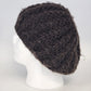 Knit Beret Women’s French Artist Hat Chocolate Brown Winter Beanie Slouchy Cap