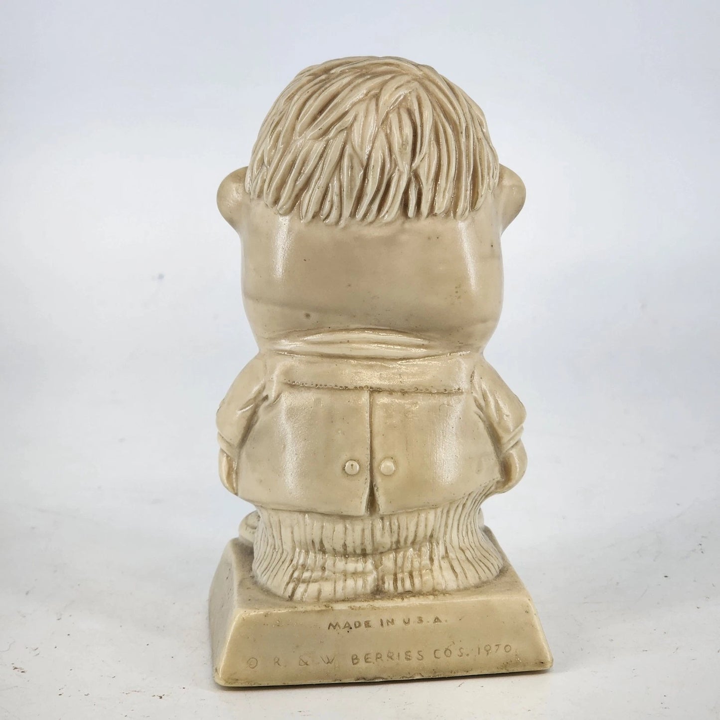 Vintage Russ Berrie Worlds Best Father Sillisculpt Figurine 1970s