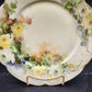 Jaeger Louise Bavaria Decorative Plate 10" Hand Painted Yellow Roses Gold Trim