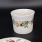 Wedgwood Quince Flat Cup & Saucer Fruit Ring Oven to Table Vintage England