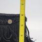 Shoes of Souls Black Fringe Moccasin Ankle Boots Women Size 9