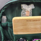 Picnic Time Green Backpack The Original Insulated Wine holder Setting 4 person