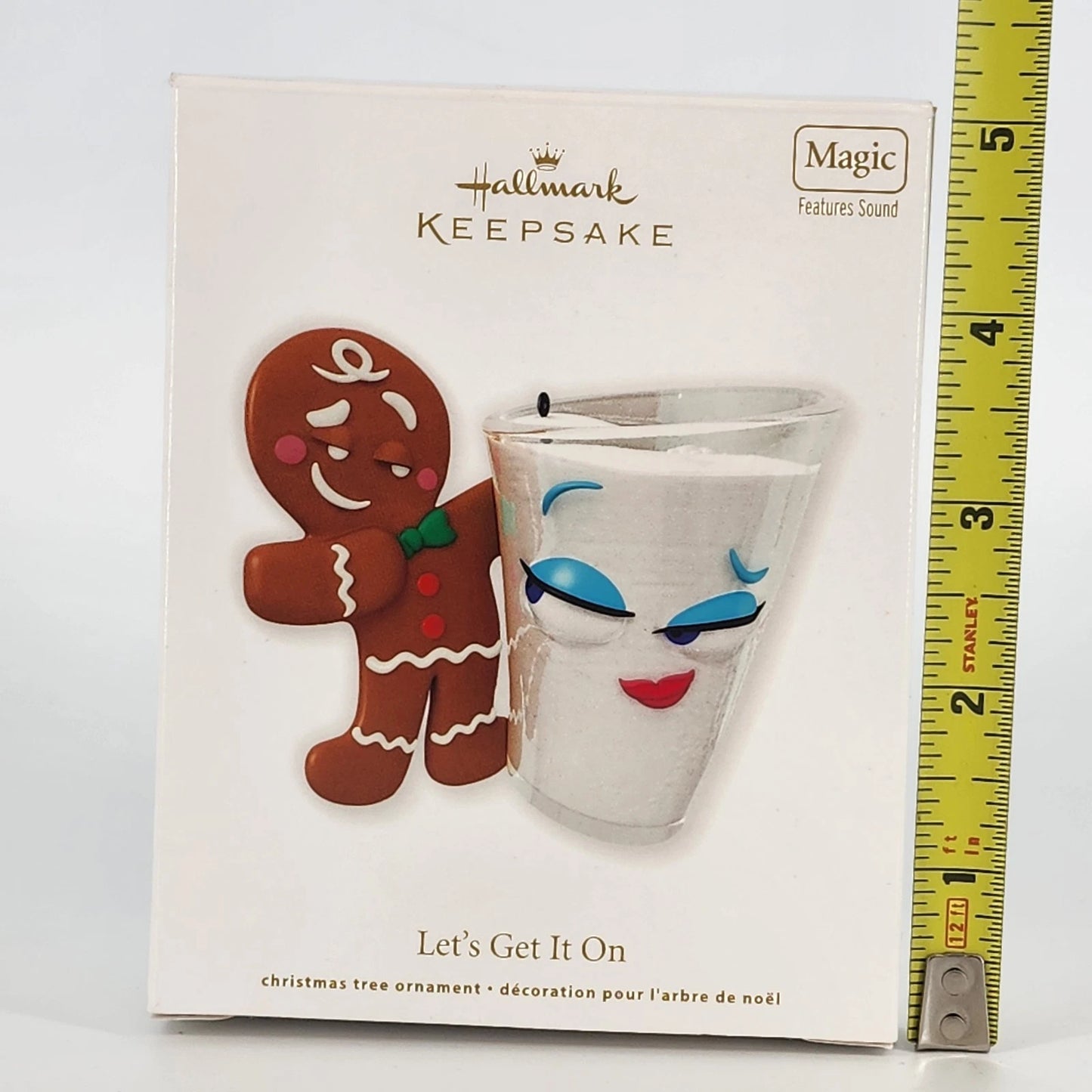 Hallmark Keepsake 2012 Let’s Get It On Musical Ornament Marvin Gaye Gingerbread