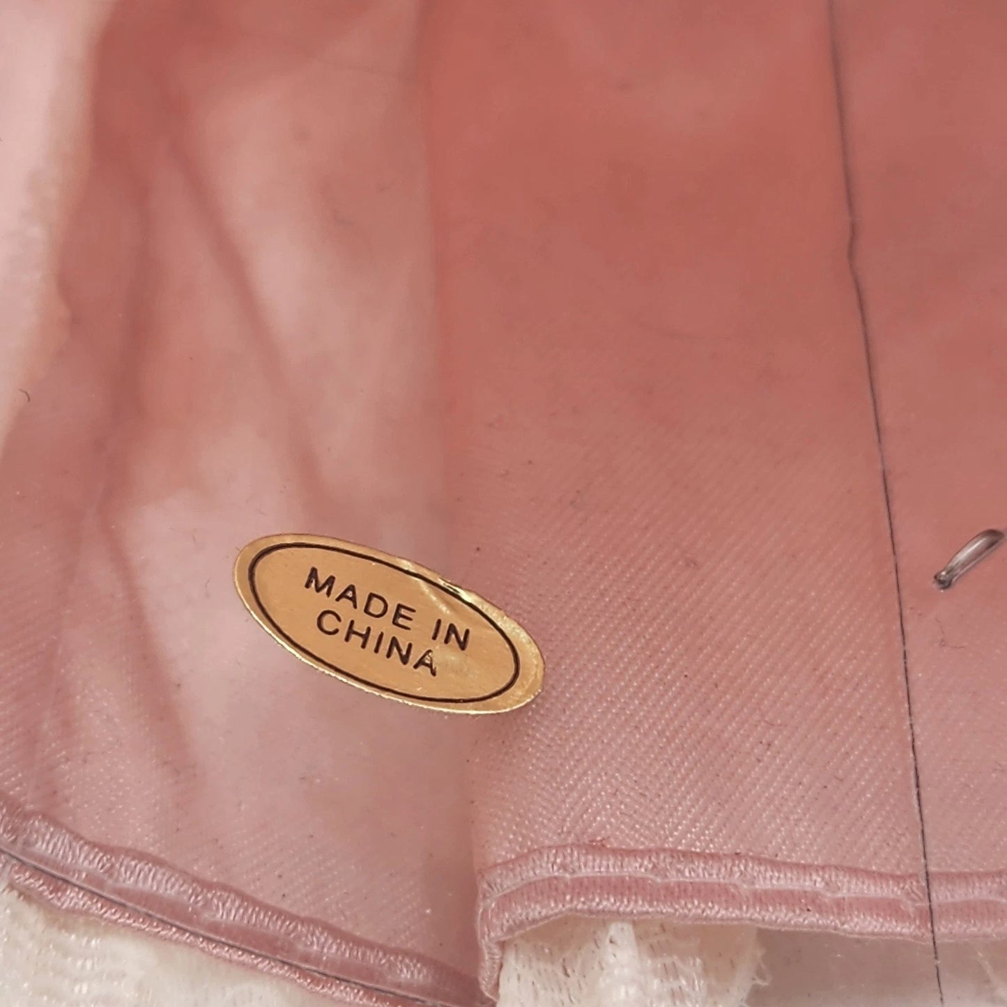 Christmas Tree Top Angel 10.5" Porcelain Head Hands Lace Freestanding Victorian