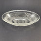 Anchor Hocking Sandwich Glass Bowl Oblong Oval Clear Pressed 8½” Long Vintage