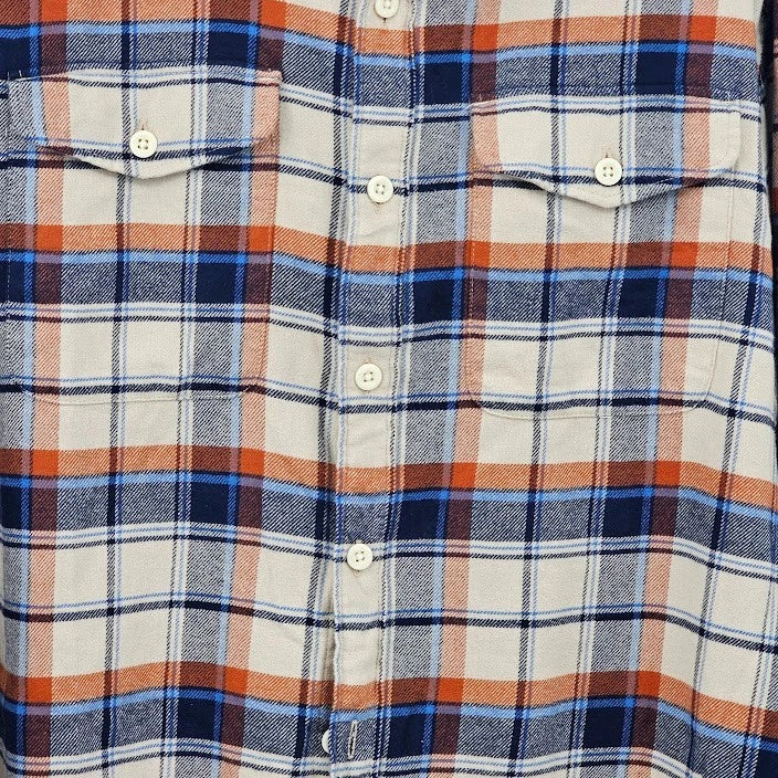 American Eagle Men’s Check Shirt Super Soft Button Down Size Large Bangladesh