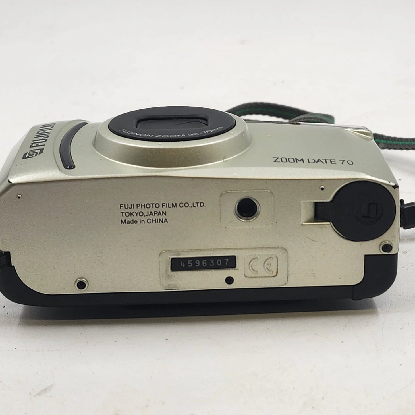 Fujifilm Zoom Date 70 35mm Point Shoot Film Camera Untested Zoom Lens Autofocus