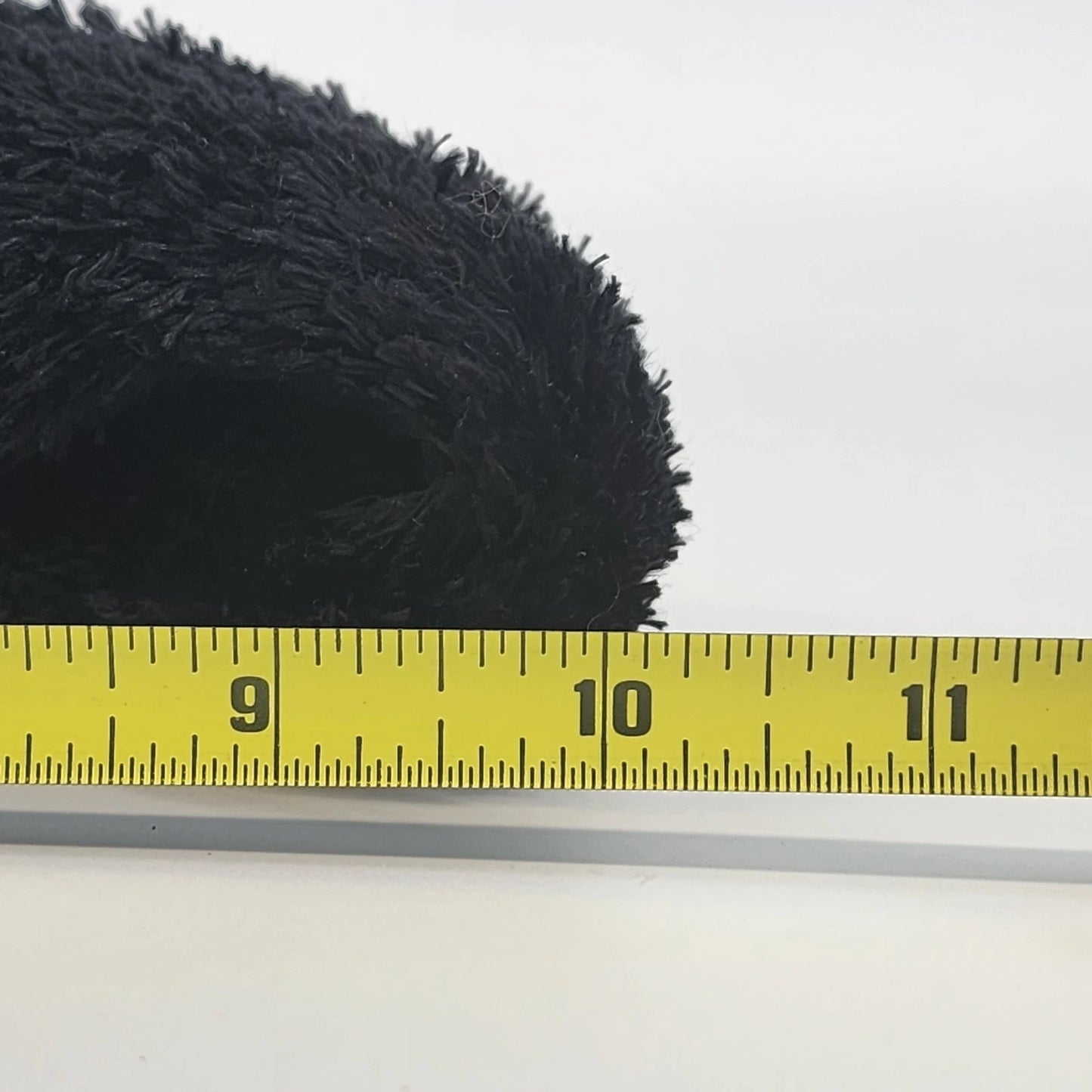 Black Sherpa Lined Beanie Hat Soft Warm Winter Cap Thermal Fleece Lining Unisex