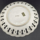 Inarco Tea Cup E-1052 Saucer E-1662 Lusterware Roses Reticulated Edge Japan