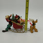 Midwest of Cannon Falls Santa Mickey Goofy Pluto Sleigh Disney Christmas Display