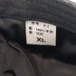 Men's Sheepskin Leather Newsboy Cap Black Ivy Flat Hat XL Adjustable Side Buckle