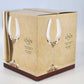4 Lenox Wine Glasses Set 8.25" Tuscany Classics Crystal Petit Merlot NIB