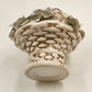 Handcrafted Italian Capodimonte Multicolor Floral Porcelain Decorative Art Vase