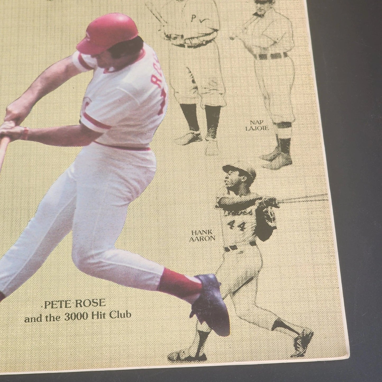 Cincinnati Reds 1978 Yearbook Pete Rose 3000 Hit Club MLB Magazine Vintage