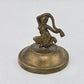 Thai Siam Brass Place Card Holders Set 10 Dancers Temples Elephants Vintage
