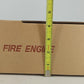 Fire Engine Wooden Model Kit No. 17681 DIY Craft Build NIB Taiwan 15" 1920 Vtg