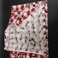 Red/White & Ants Checked Tablecloth 42X40 Inches Picnic Style Machine Washable