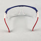 Gateway Strobe VS Traditional Visitor Safety Glasses Telescoping Temples Z87.1+ (Freedom Frame, Clear Lens)