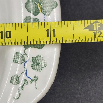 Corelle Coordinates Callaway Ivy 9" Deep Pie Plate Stoneware w/ Handles