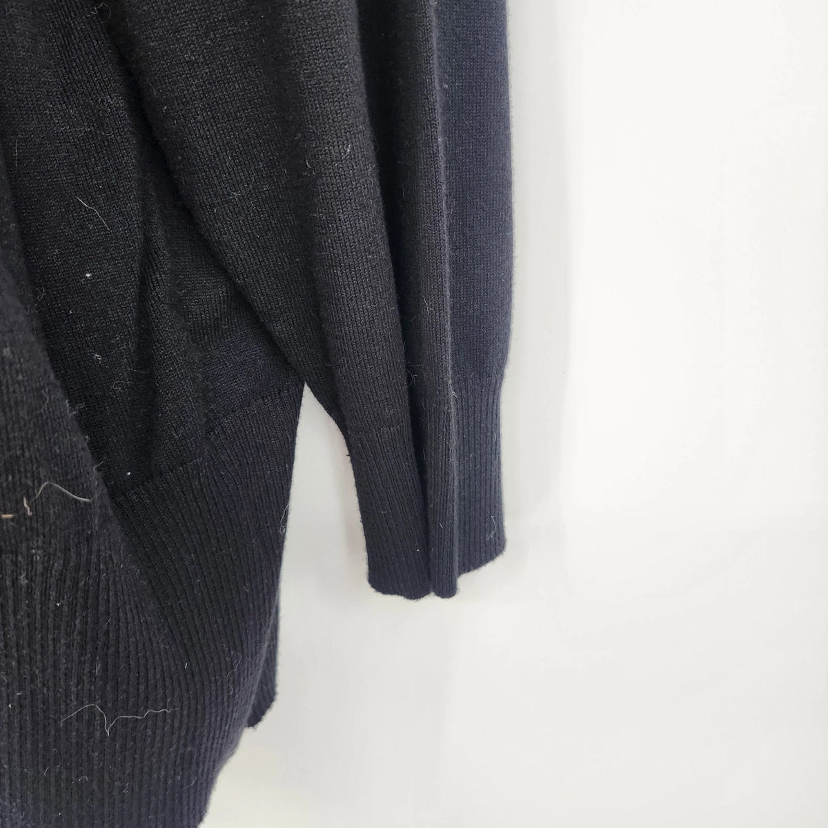 Apt. 9 Women's XL Black Sequin Embellished Button Front Long Cardigan Sweater