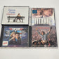 4 CD movie soundtrack set Top Gun Forrest Gump Titanic Eight Seconds