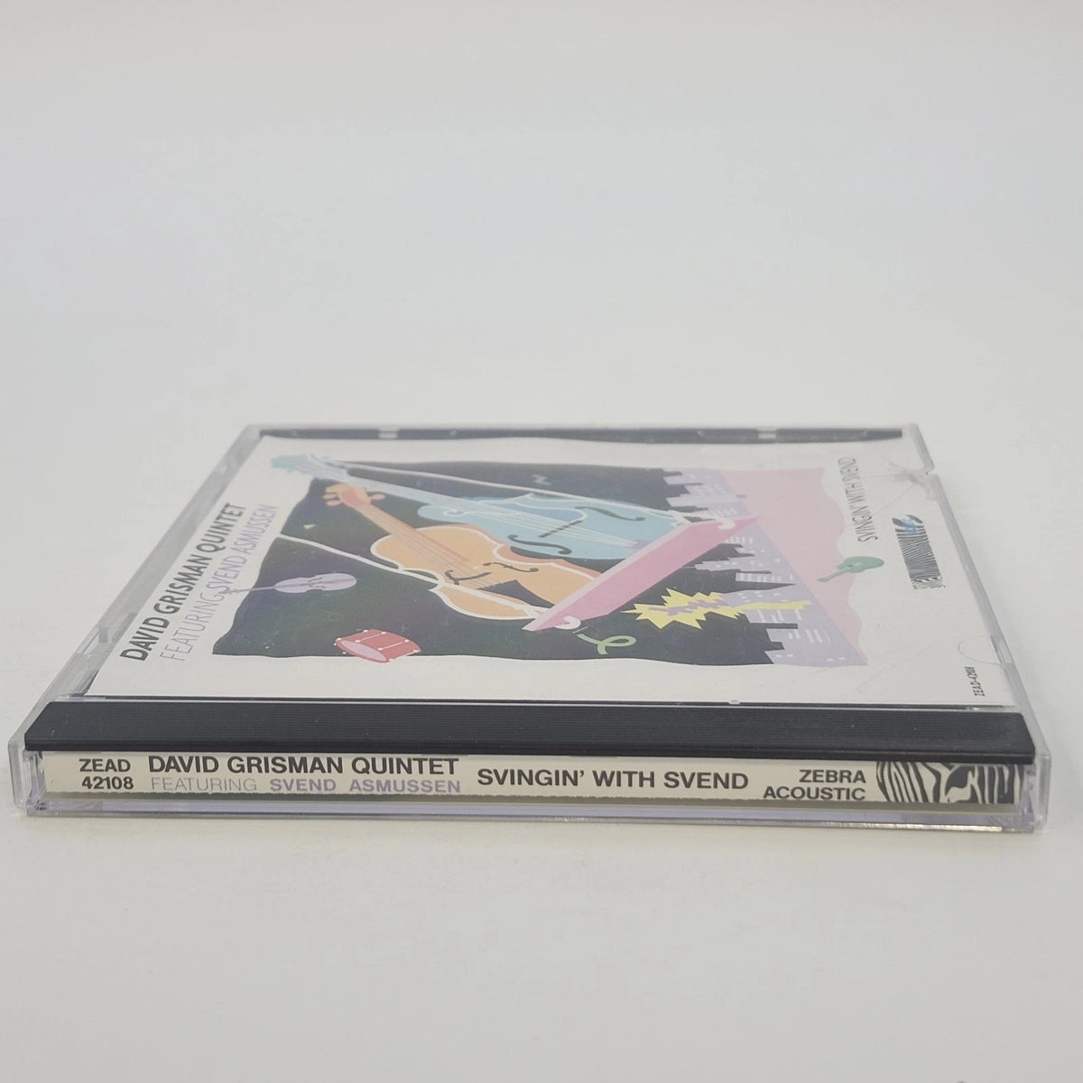David Grisman Quintet Svingin' With Svend Asmussen CD ZEAD-42108 Gypsy Jazz 1988
