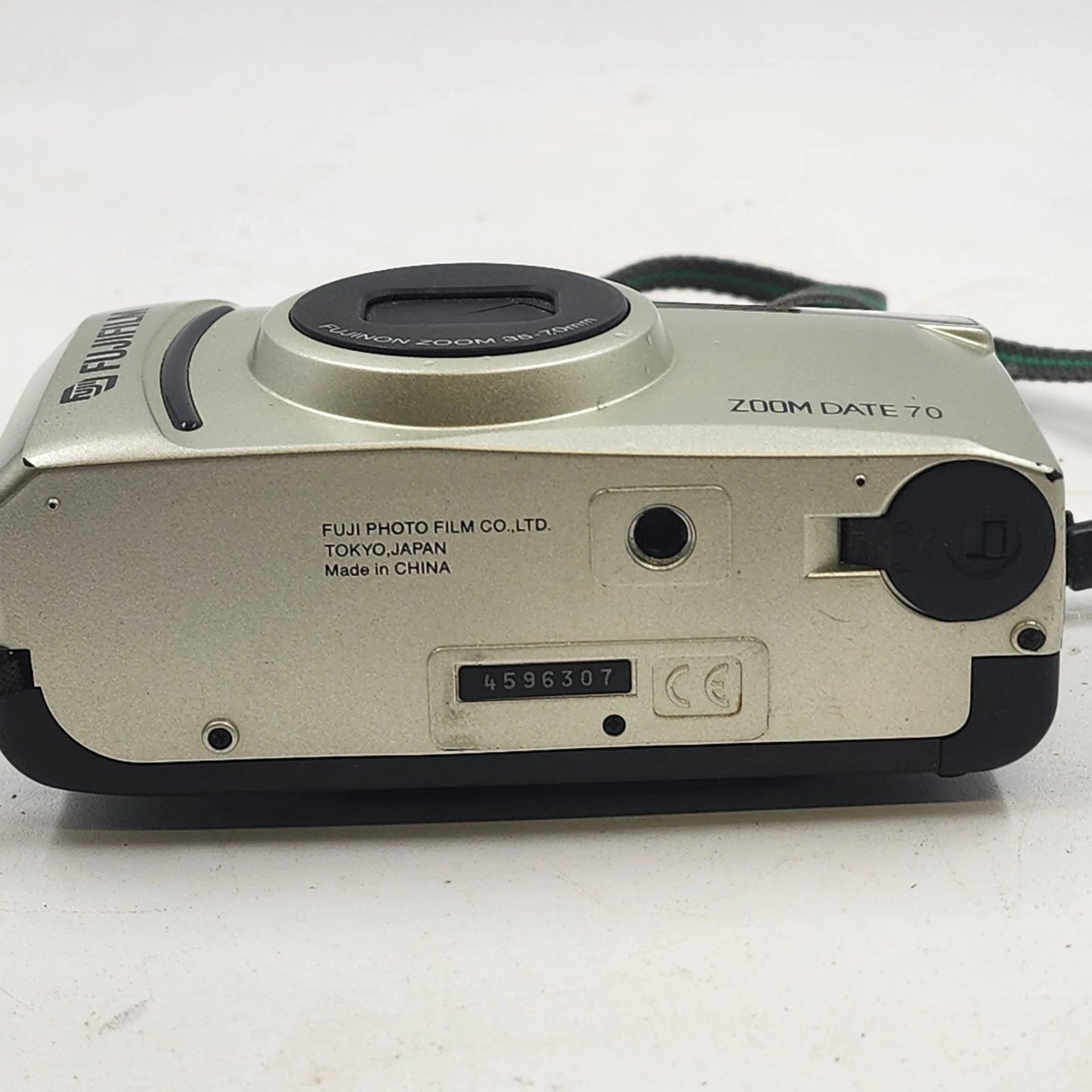 Fujifilm Zoom Date 70 35mm Point Shoot Film Camera Untested Zoom Lens Autofocus