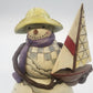 Enesco Jim Shore Cool Coastal Greetings Snowman Sailboat Heartwood Creek 2009